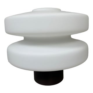 Vintage Ceiling Lamp in Opaline from Philips, 1980s For Sale