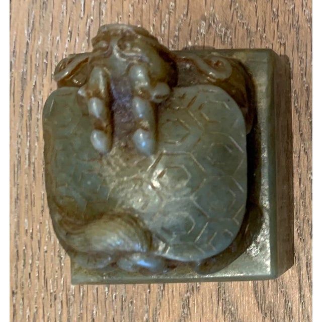 Vintage Chinese Jade Stamp Chairish