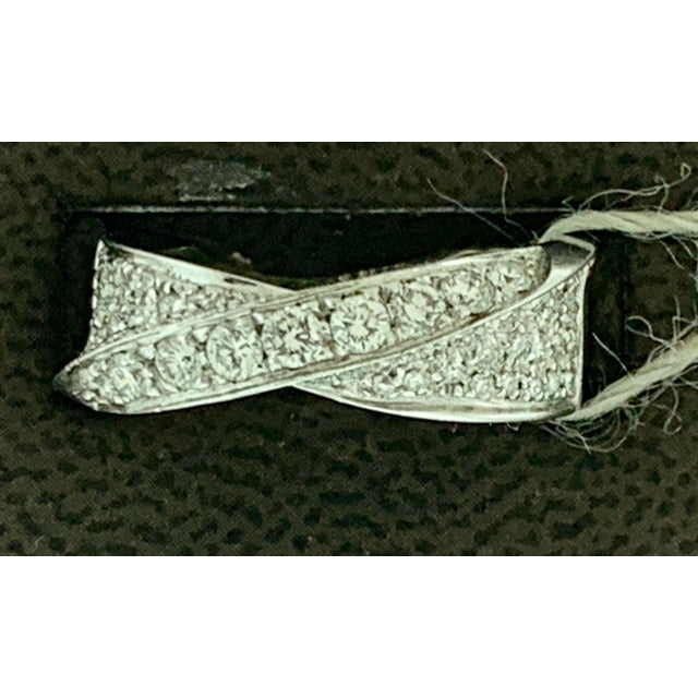 0.75 Carat Diamond Engagement Band 18 Karat Gold Ring by Designer Salvini For Sale In New York - Image 6 of 18