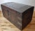 17th Century William and Mary Brass Studded Leather Chest For Sale - Image 5 of 11