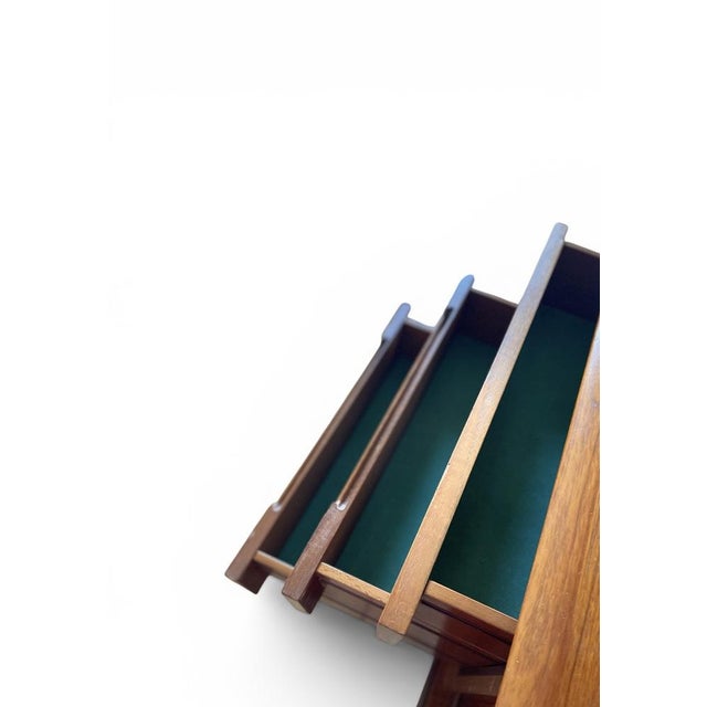 Wood Large Vintage Scandinavian Danish Teak Sideboard, 1960s For Sale - Image 7 of 12