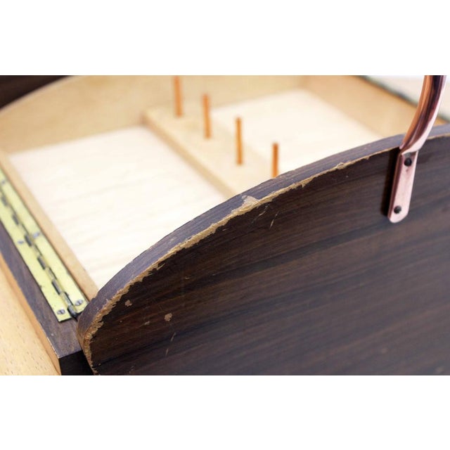 Wooden Table Worker Box, 1970s For Sale - Image 6 of 14