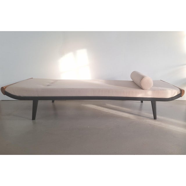 Mid-century design classic - design by dick cordemeijer - netherlands - 1950s this daybed has been completely restored....