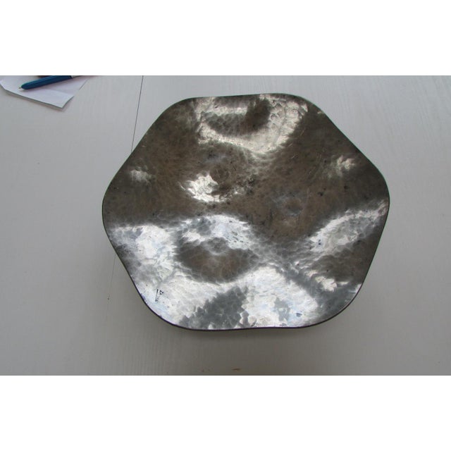 Gray Vintage Art Deco Decorative Bowl, 1940s For Sale - Image 8 of 8