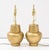 James Mont Pair of James Mont Design Gilt Leafed Lamps For Sale - Image 4 of 12