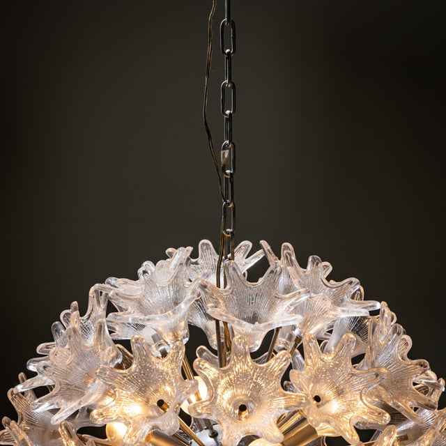 Murano Glass Chandelier by Paolo Venini, Italy, 1960s For Sale - Image 10 of 11