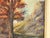 Early 20th Century Early 20th Century Walter Clark Autumn Pastoral Scene Framed Impressionist Oil Painting For Sale - Image 5 of 15