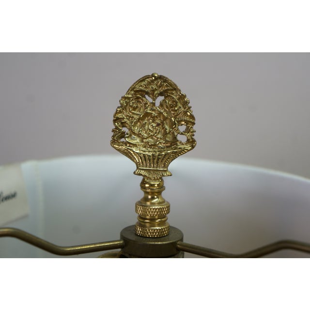 Late 20th Century Chelsea House Neoclassical Black Tole Painted Trophy Urn Table Lamps 32" - a Pair For Sale - Image 9 of 16