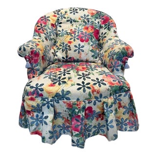 Napoleon III Toad Armchair For Sale