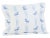 The irrepressible delight of ribbons and bows, printed in Blue, Pink or Green on White 100% Egyptian cotton sateen, 300...