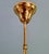 Gold Large Vintage Pendant Light in Clear Glass Inlaid with Gold Glitter, Germany, 1970 For Sale - Image 8 of 12
