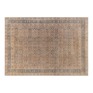 Authentic Persian Tabriz Handmade Wool Rug For Sale