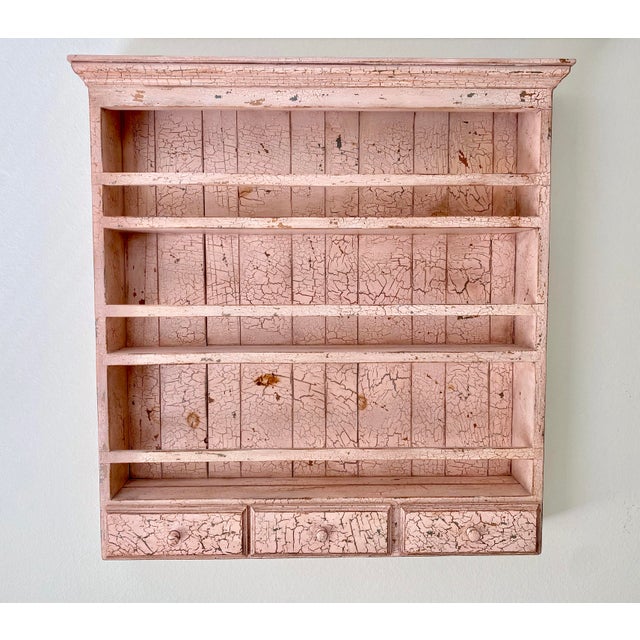 Custom Pink Wall Shelf Chairish