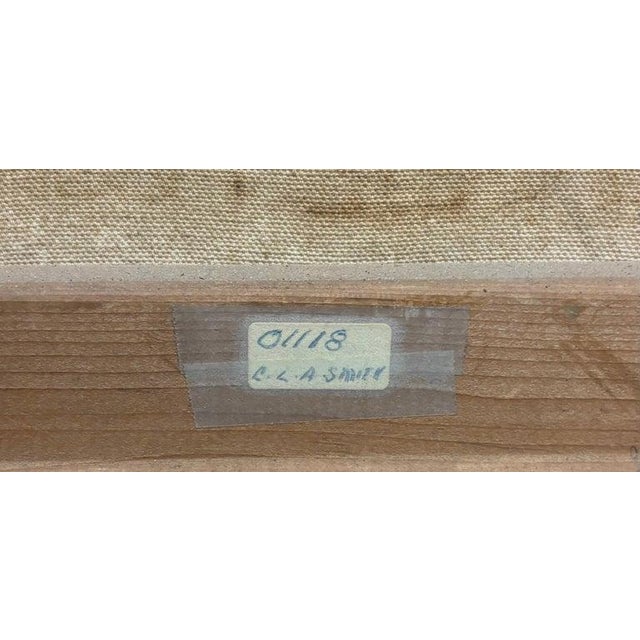 American Impressionist Oil on Canvas Painting "California Highlands" Los Angeles by Charles Smith, 1930 For Sale - Image 15 of 16