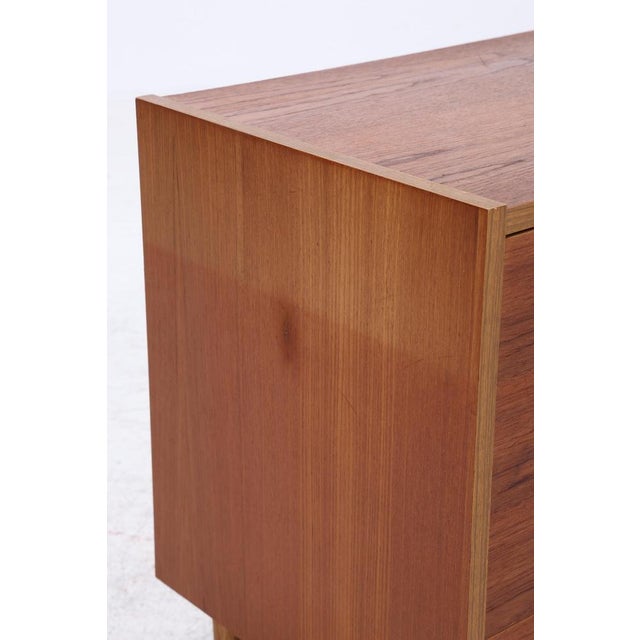 Vintage Scandinavian Chest of Drawers in Teak, 1960s For Sale - Image 11 of 14