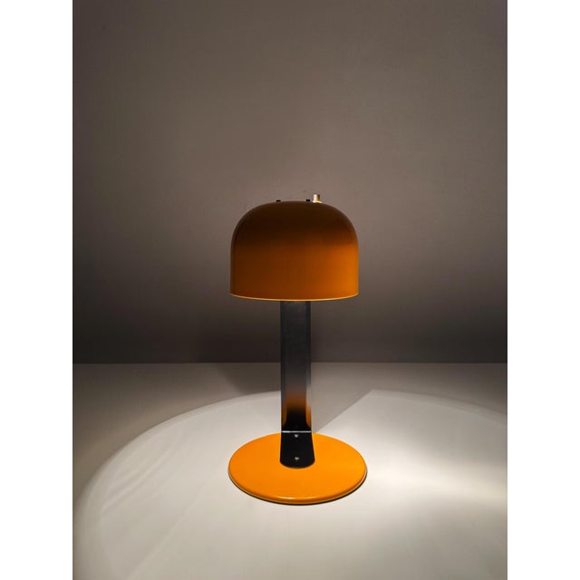 Metal Vintage Swedish Table Lamp by Per Sundstedt, 1970s For Sale - Image 7 of 12