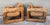 Mid-Century Modern Lou Hodges Style California Rustic Industrial Sling Lounge Chairs Ottoman a Pair For Sale - Image 3 of 12