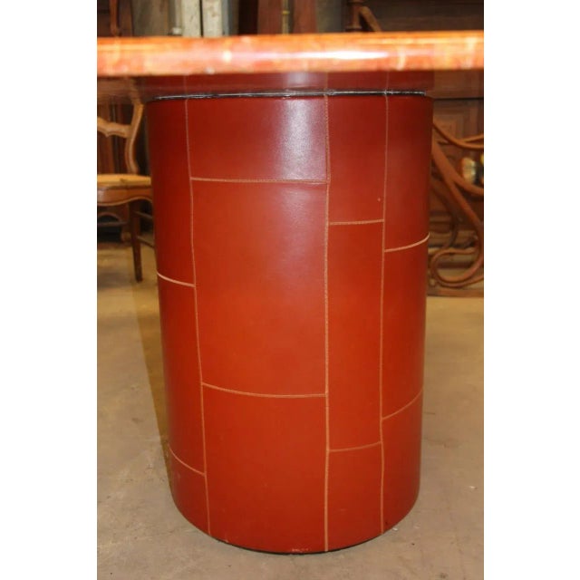 Red Vintage Dining Table by Tobia & Afra Scarpa for B&B Italia For Sale - Image 8 of 10