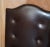 Buttoned Occasional Desk Chair in Brown Leather from George Smith For Sale - Image 4 of 15