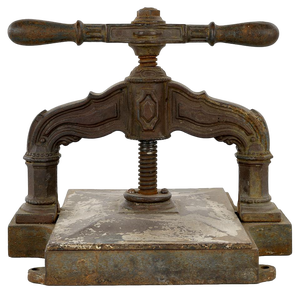 Cast Iron Binding Press