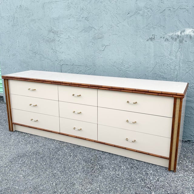 This stylish Boho Chic dresser blends coastal sophistication with organic textures, featuring a sleek cream gloss laminate...