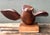 Vintage Carved Wood Bird Sculpture For Sale - Image 11 of 12