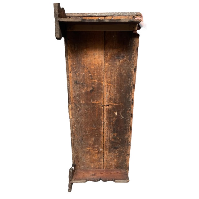Italian Chest in Walnut Wood For Sale - Image 3 of 10