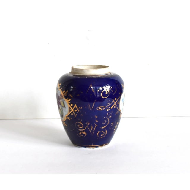 Mid 19th Century Mid 19th Century Antique Old Paris Porcelain Vase For Sale - Image 5 of 10