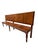 Art Nouveau Dutch Hall Bench in Elm and Beech, 1900s For Sale - Image 5 of 16