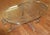1980s Steel & Brass Glass Top Coffee Cocktail Table Attributed to Labarge For Sale - Image 10 of 11