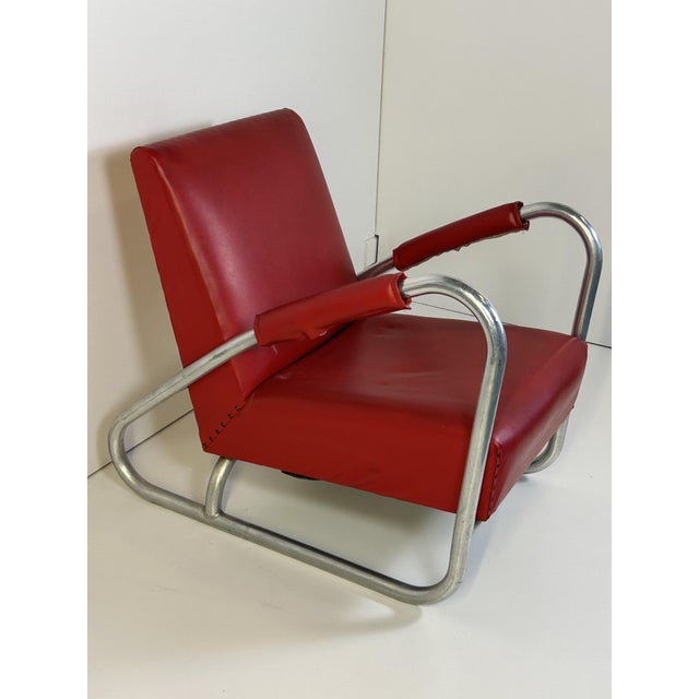 Vintage Rationalist Lounge Chair, 1930s For Sale - Image 4 of 8