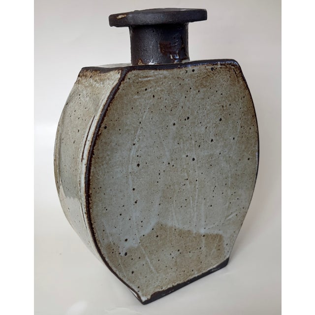 Ceramic Contempory Willow Handcrafted Vase by Geo For Sale - Image 7 of 7