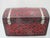 Olinala Guerrero Mexico Red & Black Lacquer Carved Animals Lidded Wood Box For Sale - Image 9 of 18