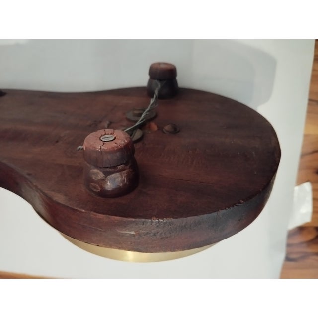 Brown Antique Twist Meter by Premiata Filati Tomaso Speroni Pedroni, Milan, 1890 For Sale - Image 8 of 11
