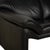 Two-Seater Black Sofa in Leather from Laauser For Sale - Image 4 of 14