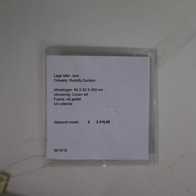 Metal Jess Coffee Table by Rodolfo Dordoni for Minotti, 2018 For Sale - Image 7 of 8