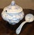 Italian Mid 19th Century "Italy" Blue and White Tureen With Lid and Ladle For Sale - Image 3 of 6