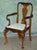 Vintage English Burr and Burl Walnut Extending Dining Table and Chairs, 1940s, Set of 7 For Sale - Image 16 of 18