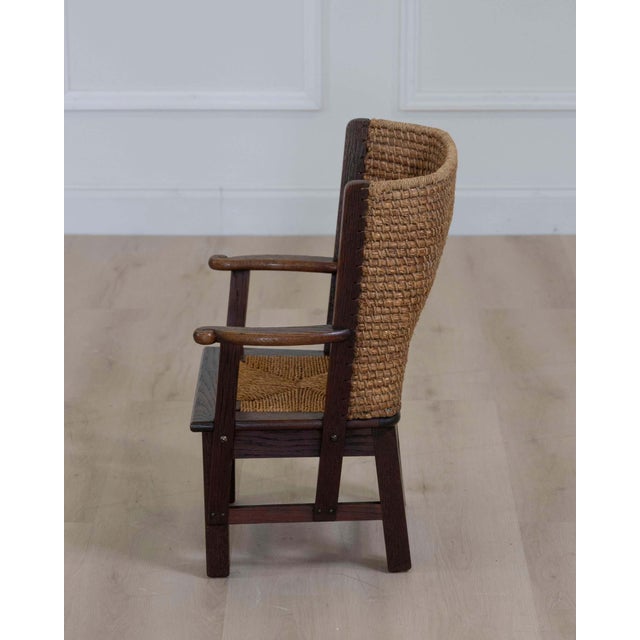Scottish 19th Century Child's Orkney Chair For Sale - Image 4 of 7