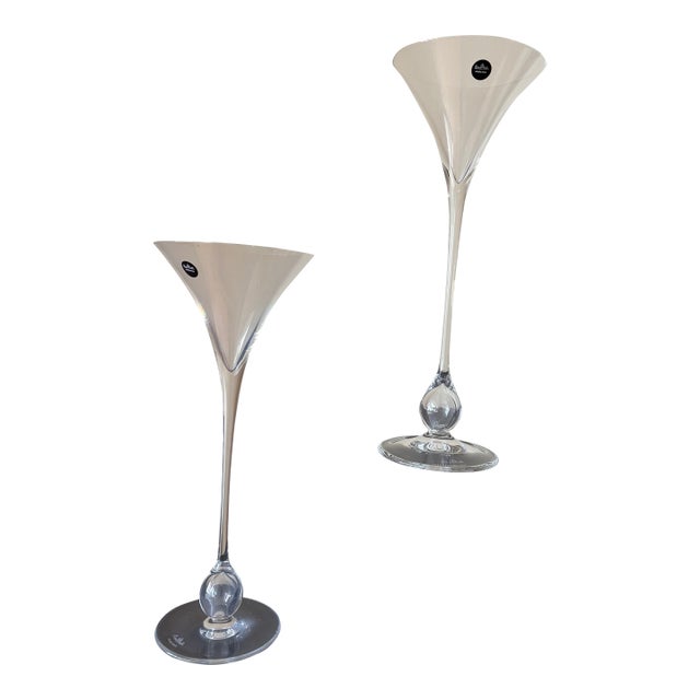 1970s Elegant Rosenthal Martini Glasses -Solitaire Pattern For Sale