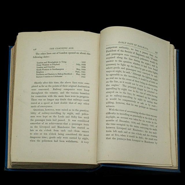 1888's Antique Hard Bound Book the Coaching Age For Sale - Image 12 of 12