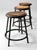 Vintage Industrial Metal Stools Set of 3 For Sale - Image 9 of 12