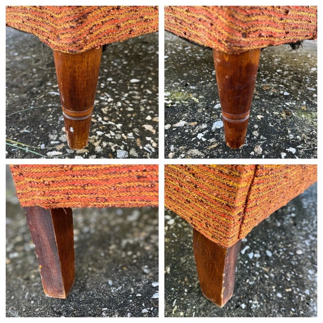 Mid Century Modern Highboy Wingback Lounge Chair or Side Chair For Sale - Image 12 of 12