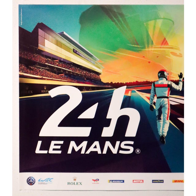 Date: 2025 Size: 24 x 16 inches Artist: Bold house About the poster: The Circuit des 24 Heures du Mans, also known as...