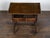 English Oak 19th Century Bobbin Legs Side Table with Geometric Font Drawer For Sale - Image 12 of 12