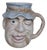 1980s English Royal Doulton John Barleycorn Tankard Folk Character Toby Jug For Sale