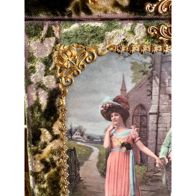 Antique Gilded Age Victorian Lady’s Vanity Music Box For Sale - Image 15 of 16