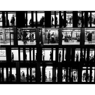"Subway Voyeur", New York City, 2015 For Sale