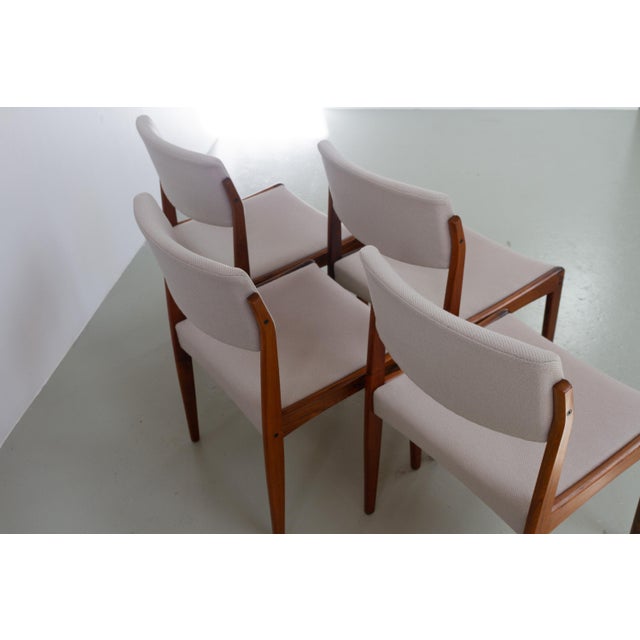Danish Modern Rosewood Dining Chairs by H. W. Klein for Bramin, 1960s, Set of 4 For Sale - Image 6 of 18