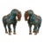 Pair of Vintage Chinese Cloisonne Horses For Sale